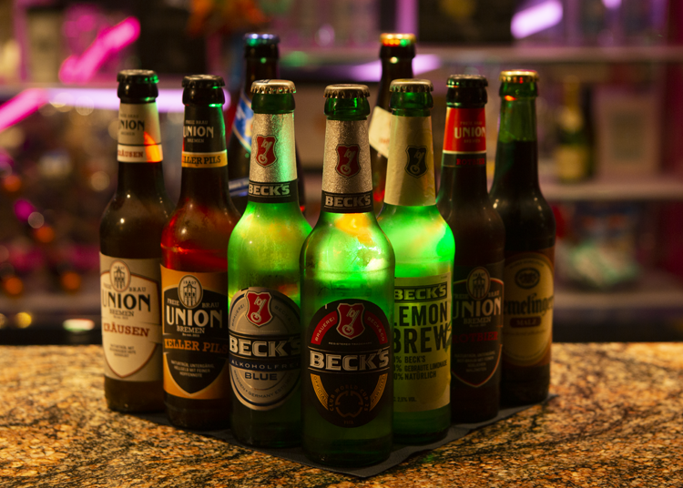 verschiedene Biersorten